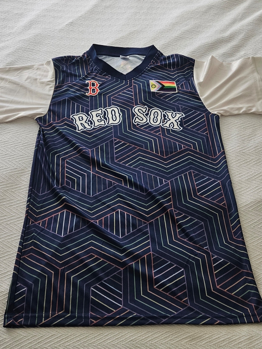 Boston Red Sox Pride Night 2026 Special Ticket Jersey M